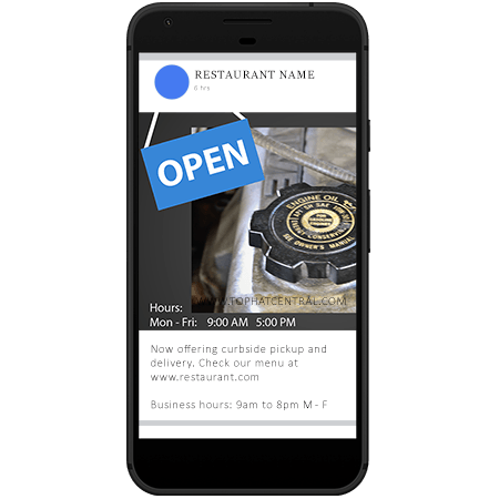 example post for auto mechanic